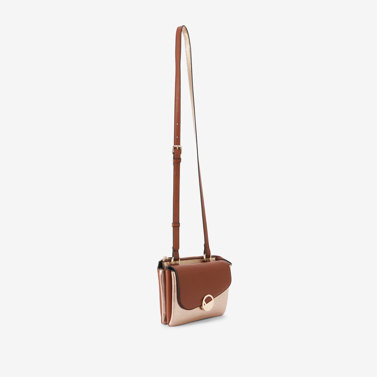 Petit sac multi poches  Romana camel,doré, LOLLIPOPS