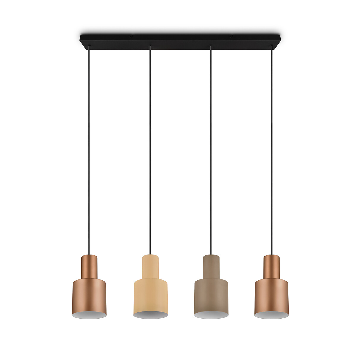 Candeeiro de teto Agudo, TRIO Lighting castanho , TRIO LIGHTING