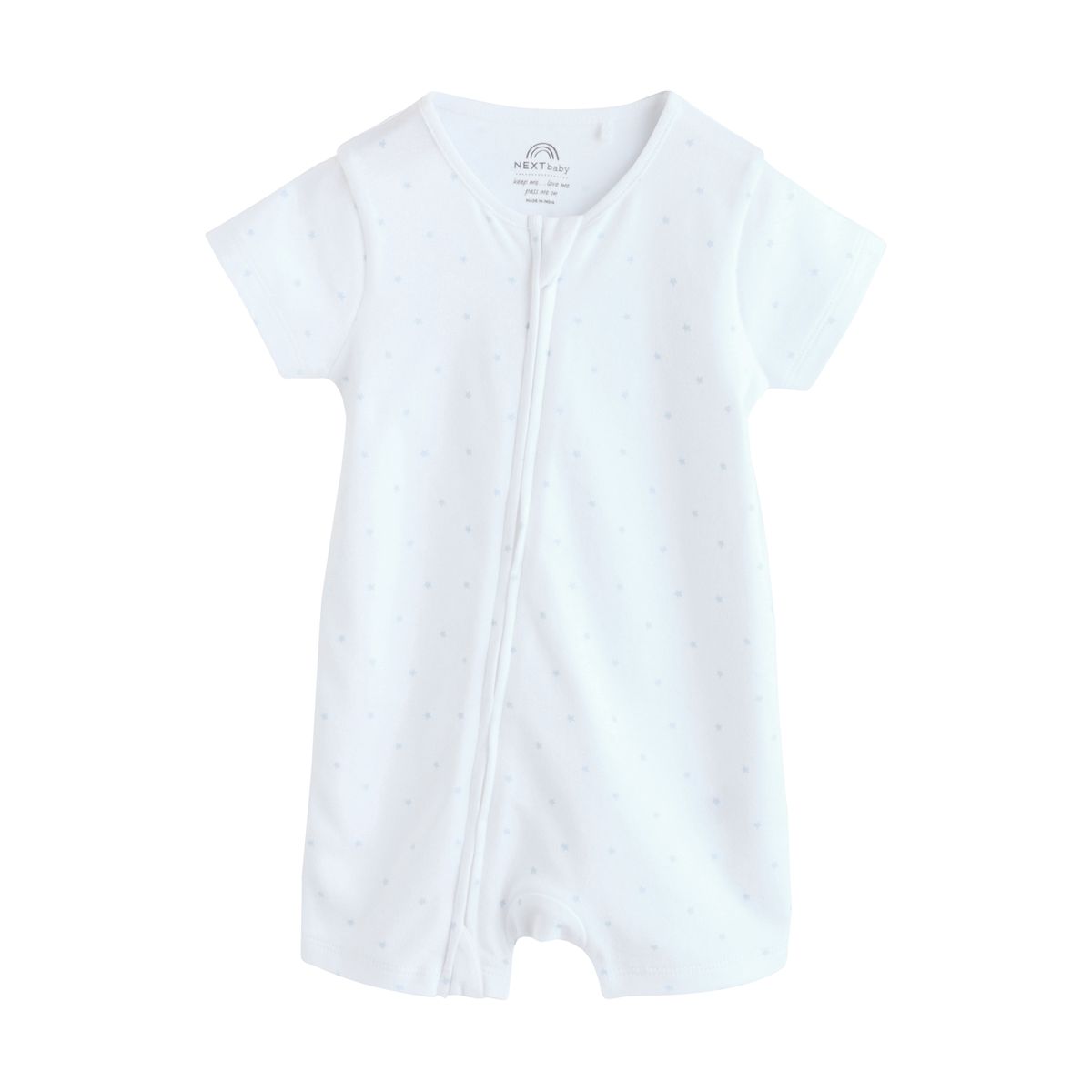 Barboteuse zippée double sens, lot de 3 bleu, NEXT