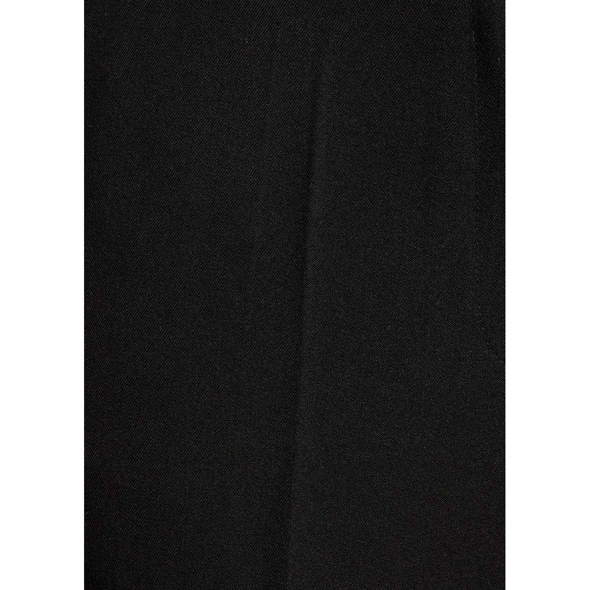 Pantalon uni droit noir, LA FEE MARABOUTEE