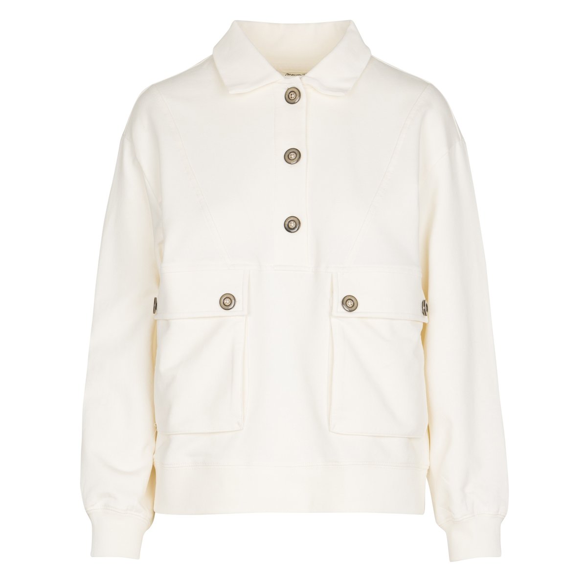 Sweat-shirt en coton LIMON creme, Maison 123