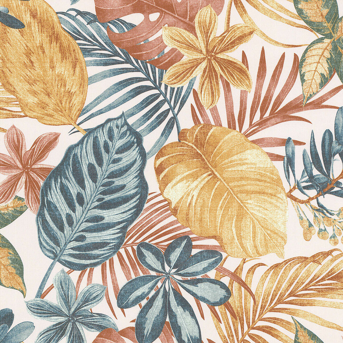 Papel de parede Sejours & Chambre 112207, INTERELIFE amarelo, INTERELIFE