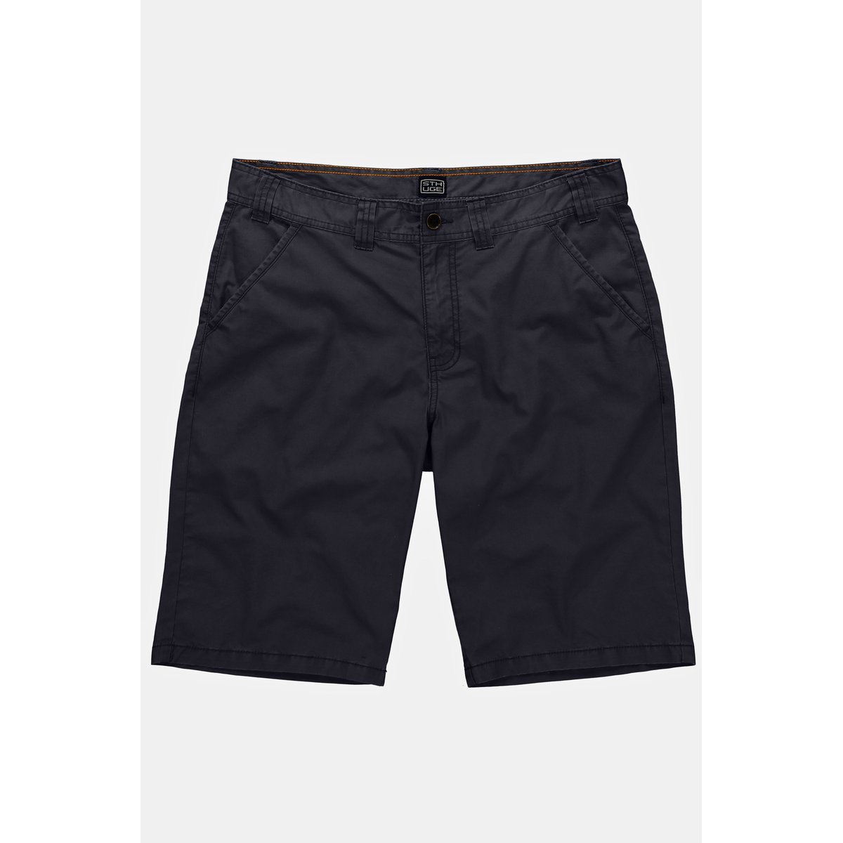 Bermuda chino, 4 poches marine foncé, STHUGE