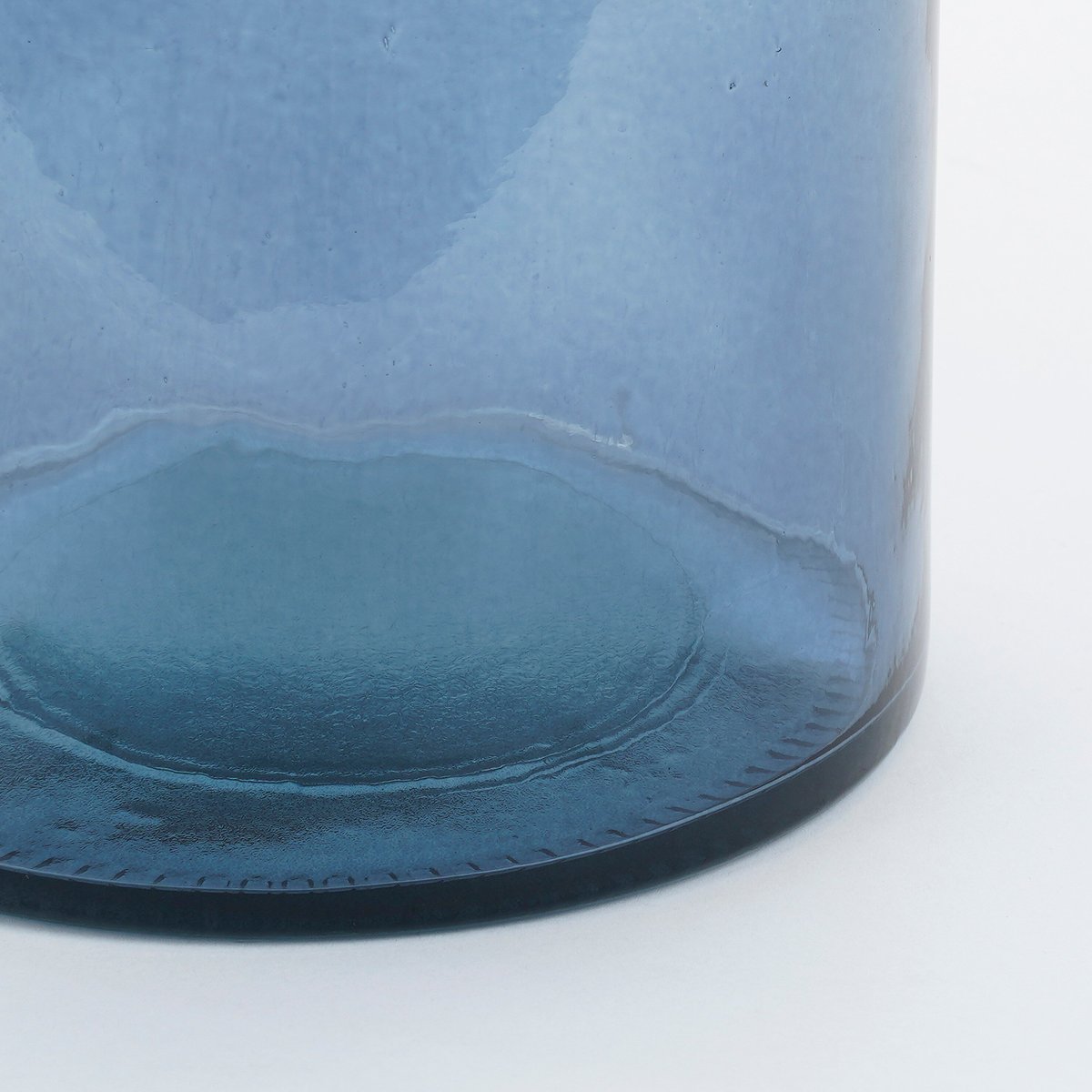 Bouteille décorative H40 cm GUAN bleu, MICA DECORATIONS