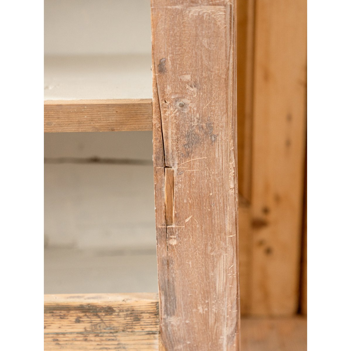 Buffet ouvert en bois Gilbert N°1740 - Bon état bois clair, DEBONGOUT