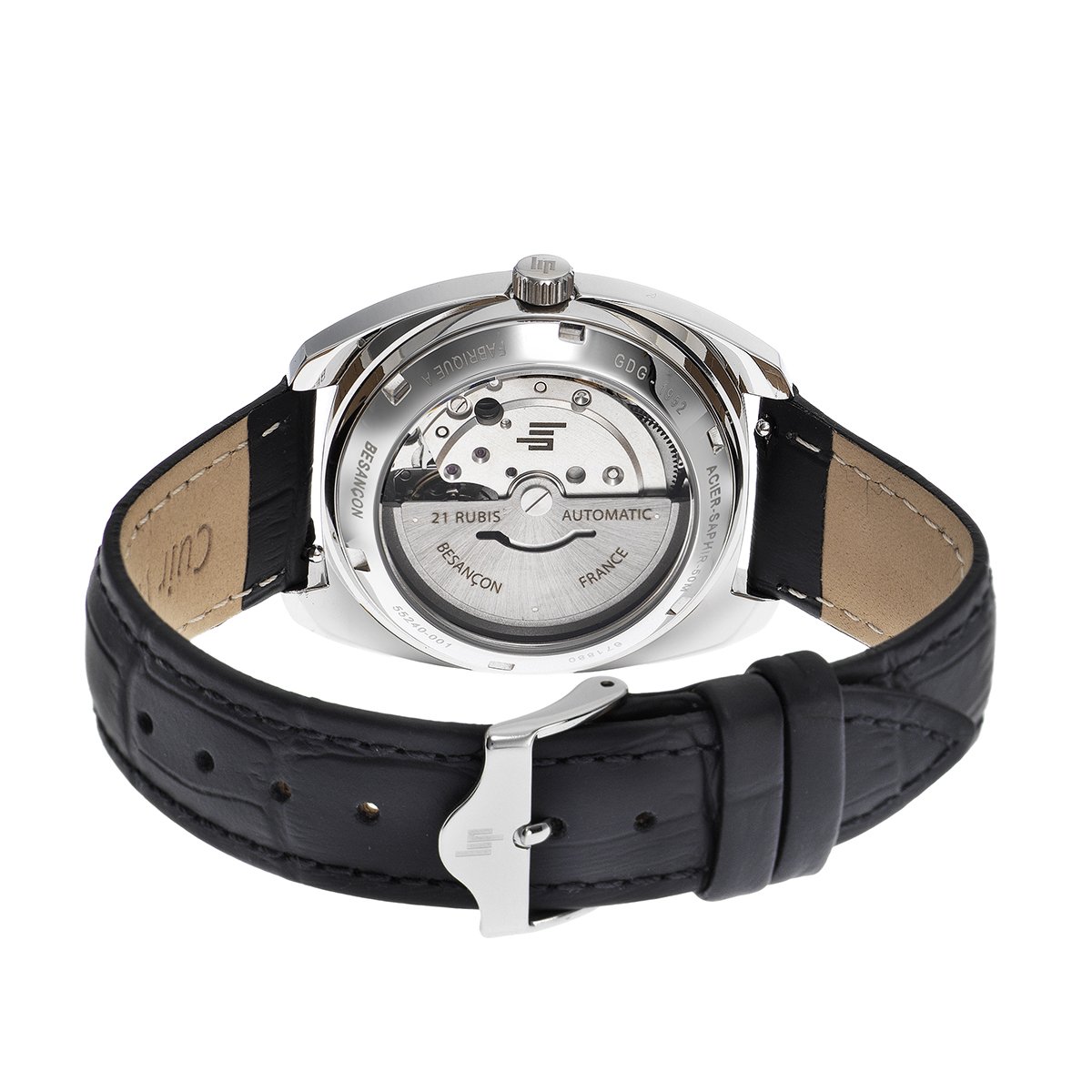 Montre Analogique GÉNÉRAL DE GAULLE argenté argenté noir, LIP