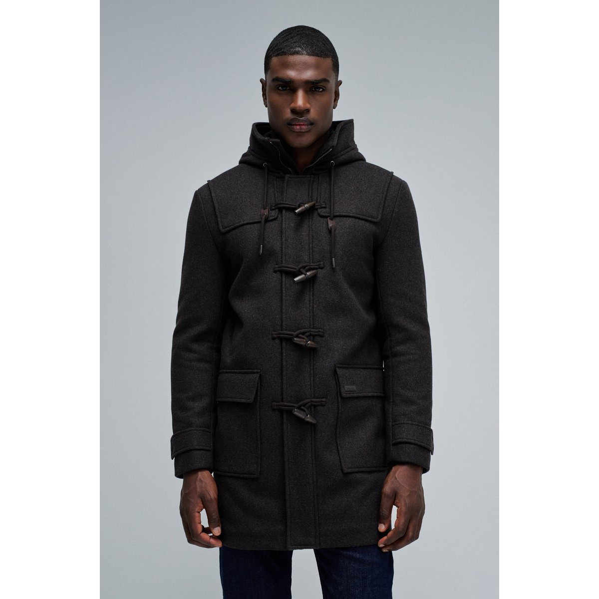 MANTEAU CANADIEN EN LAINE marron, SALSA JEANS