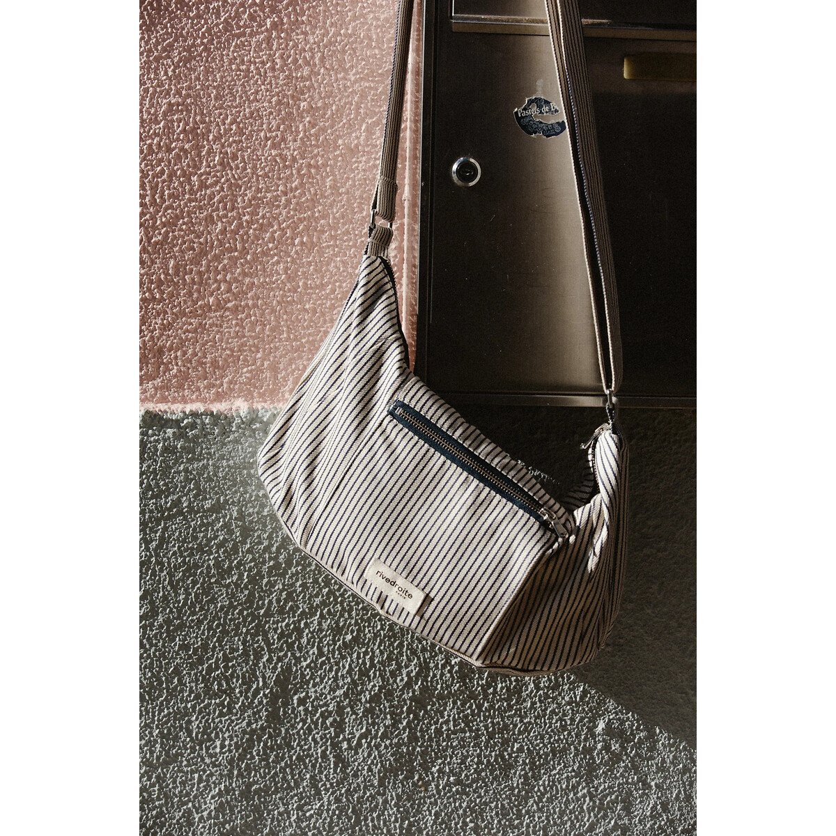 Mini Charlot Crossbody Bag in Printed Canvas 90007875, RIVEDROITE