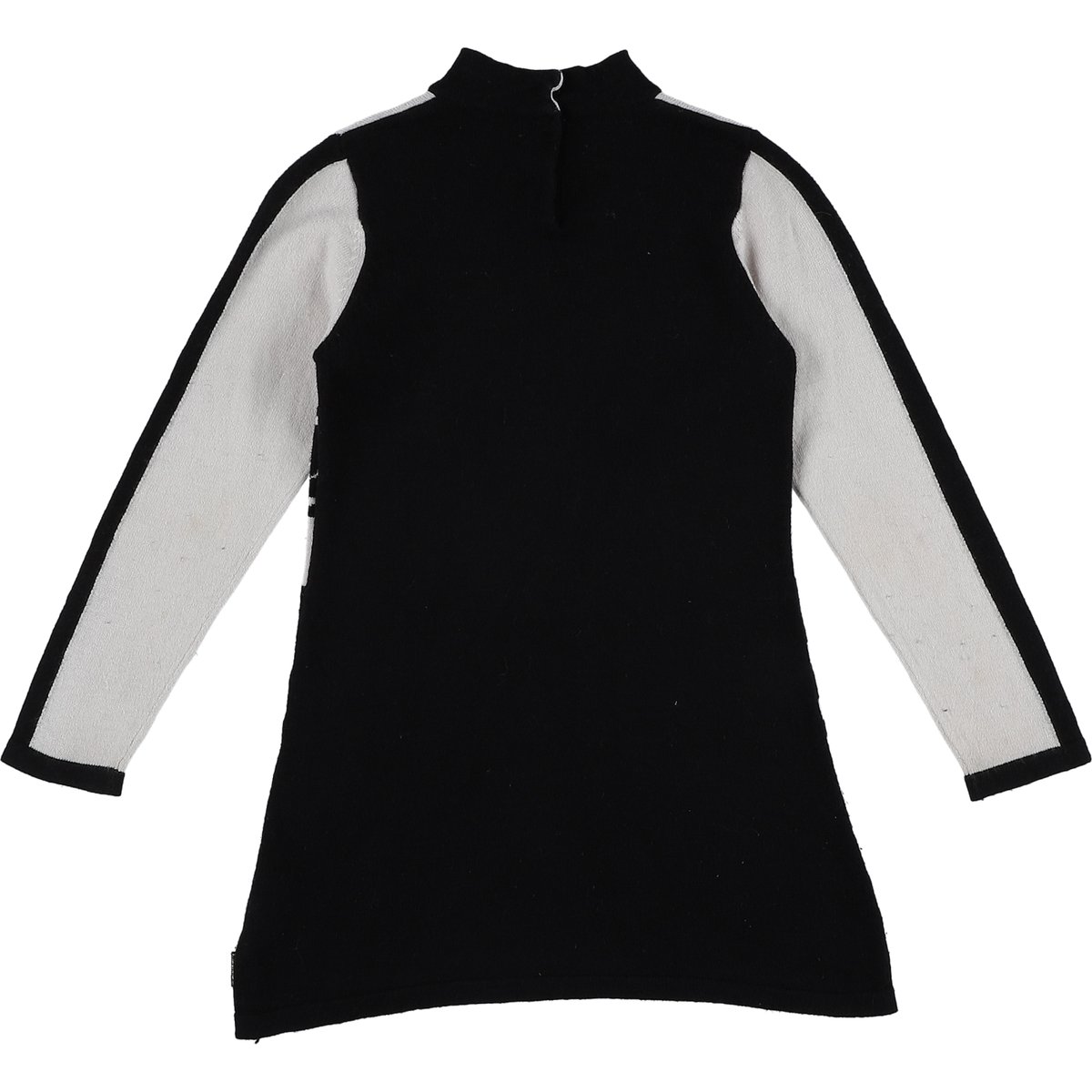 Robeécru - Bon état ecru;noir, KENZO