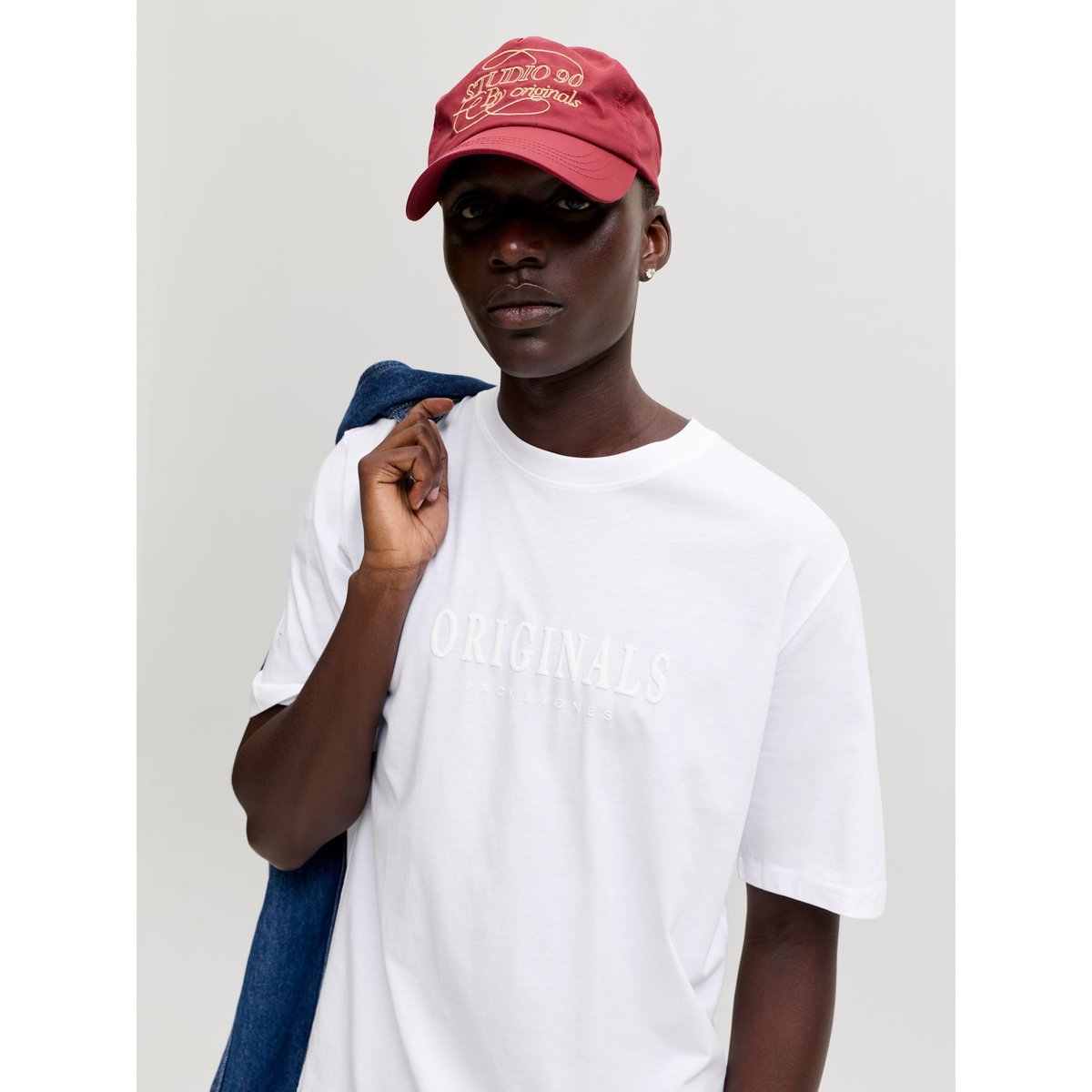 T-Shirt bright white, JACK & JONES