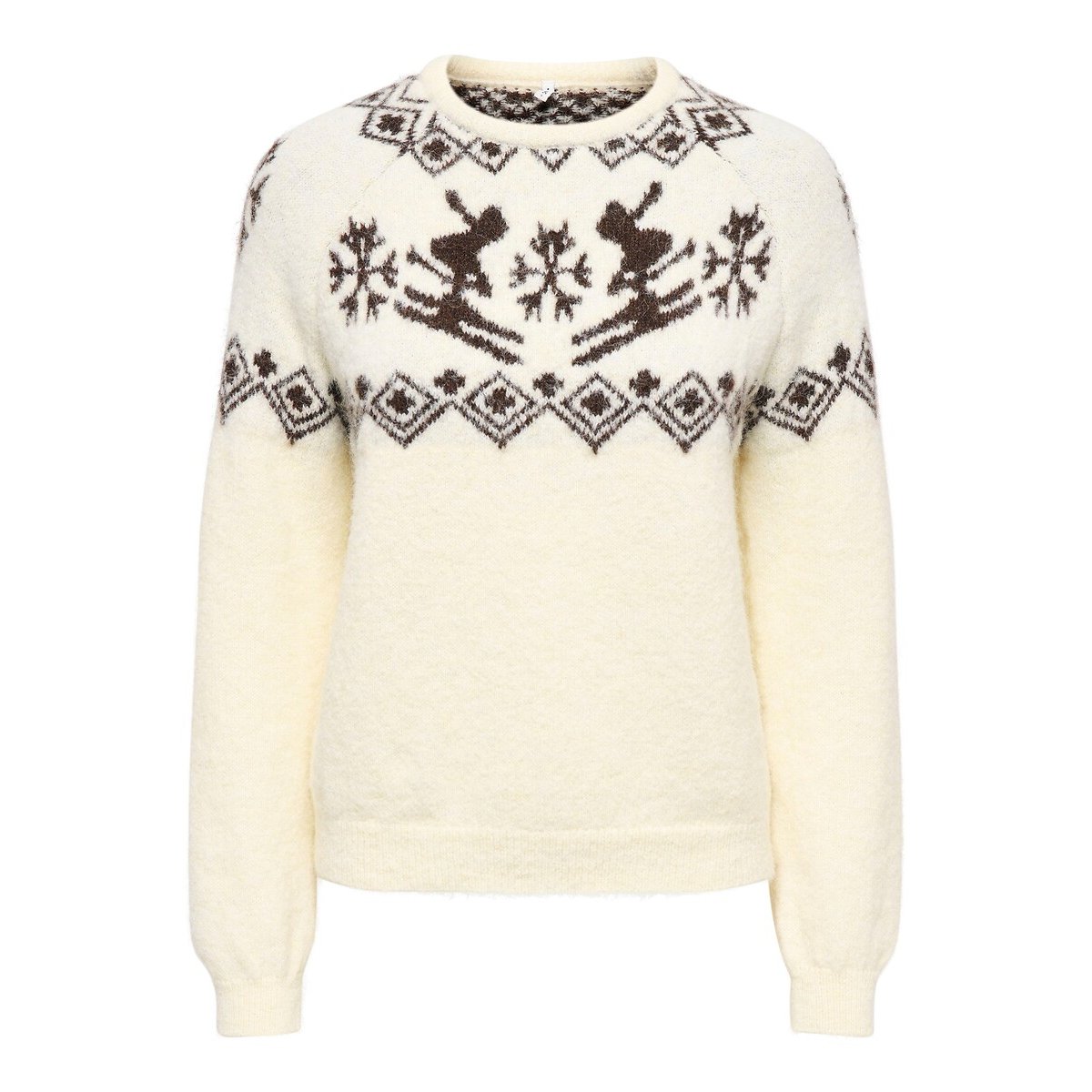 Maglione di Natale ecru , ONLY