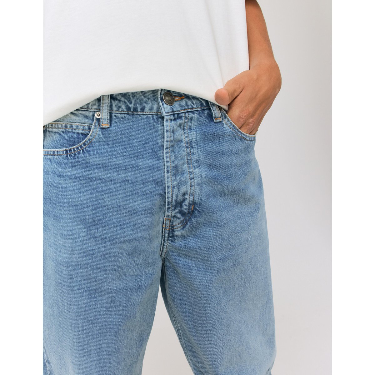 Jean loose bleach bleu clair, BZB