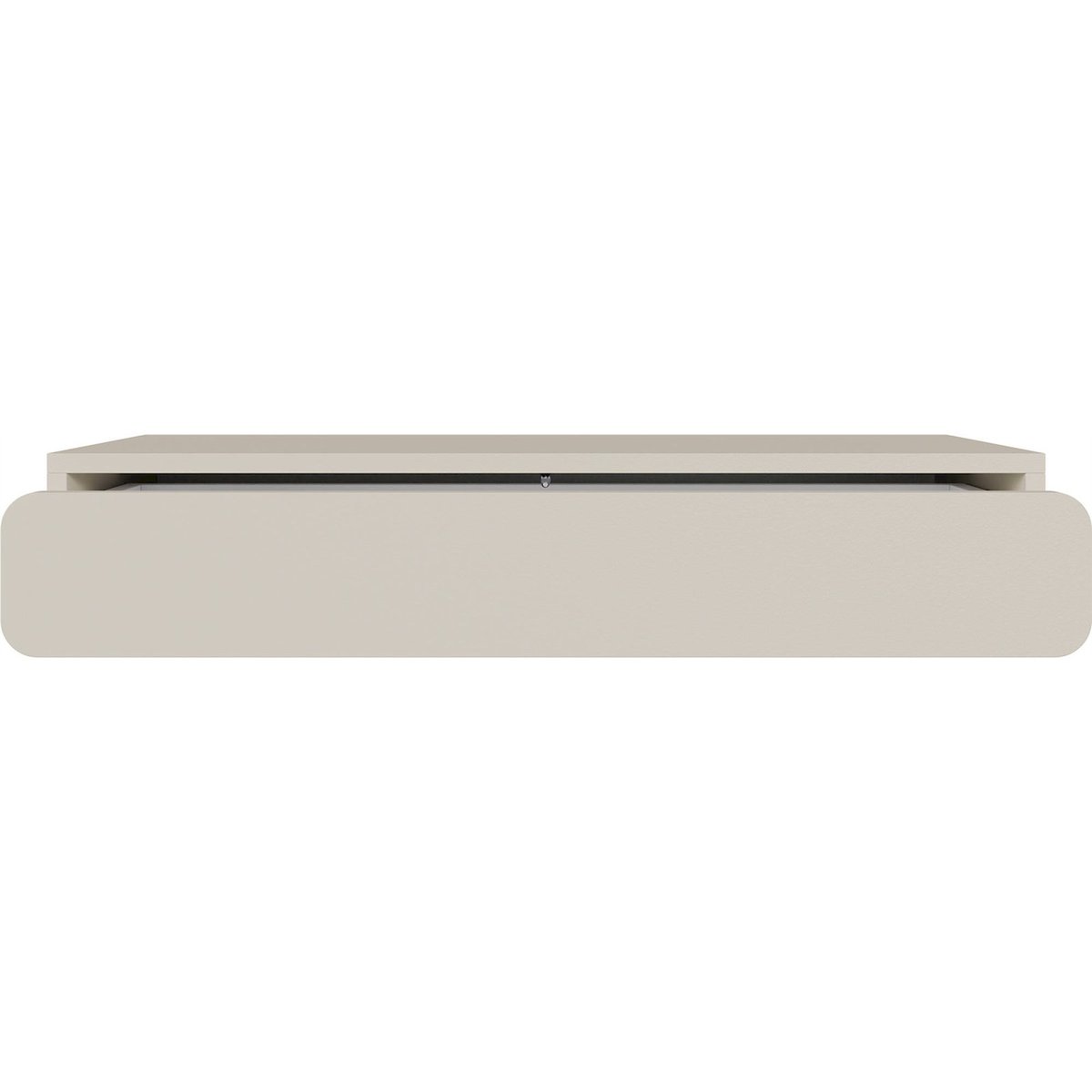 Console murale WUWU avec tiroir gris beige, RECOLLECTION