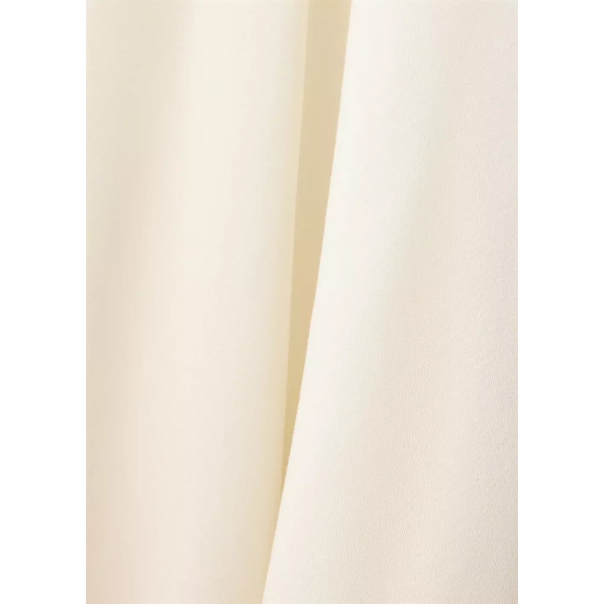 Jupe midi asymétrique blanc cassé, MANGO