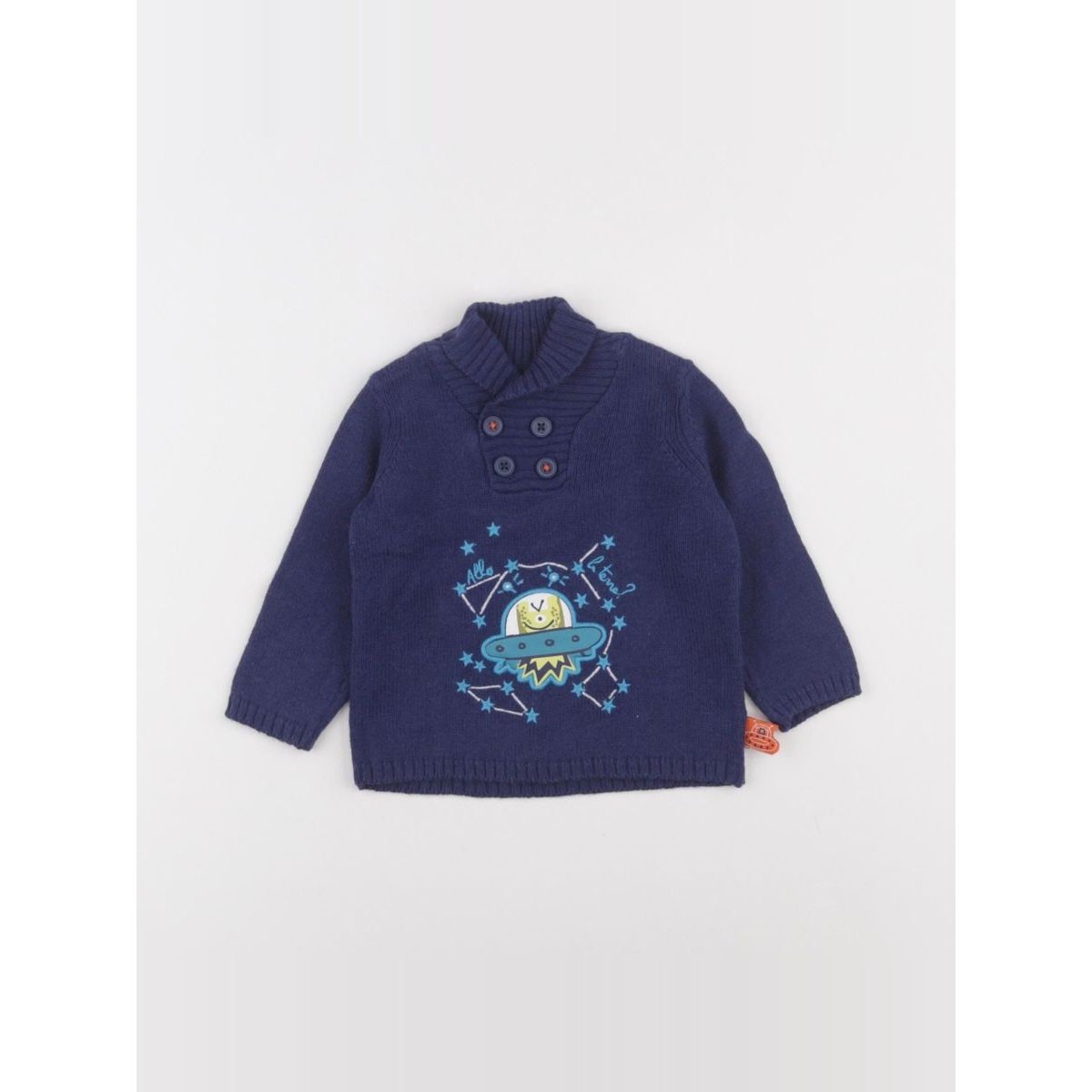 Pull - Très bon état bleu, DPAM