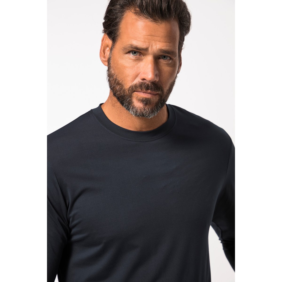 T-shirt de bain. Manches longues bleu marine, JP1880