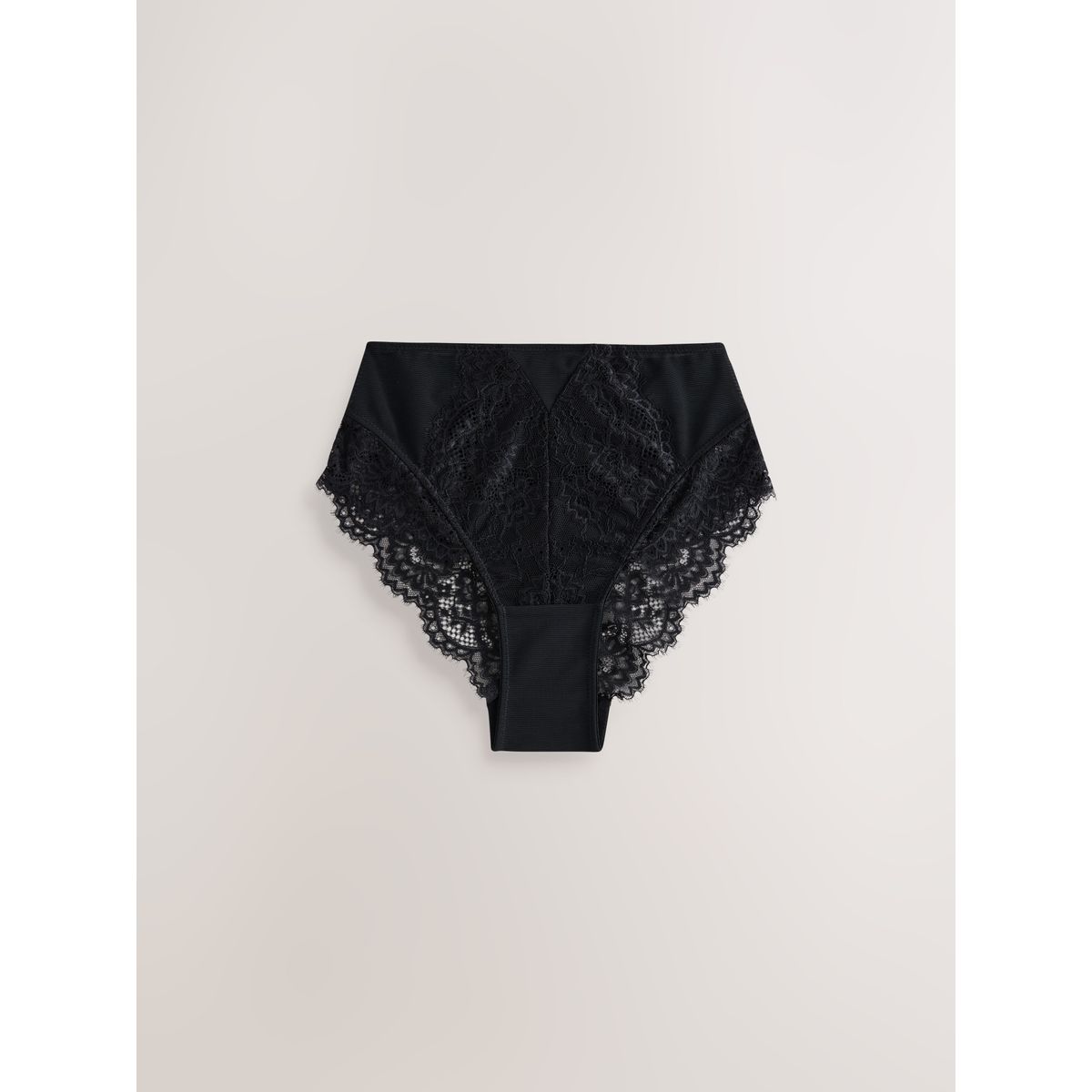 Culotte gainante effet ventre plat, lot de 2 noir/chair, NEXT