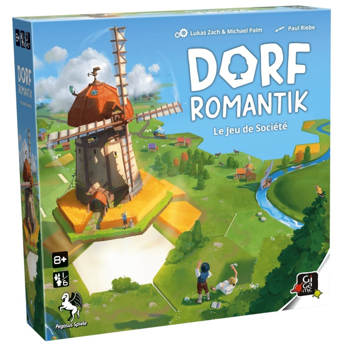 Dorfromantik le jeu de société vert, GIGAMIC