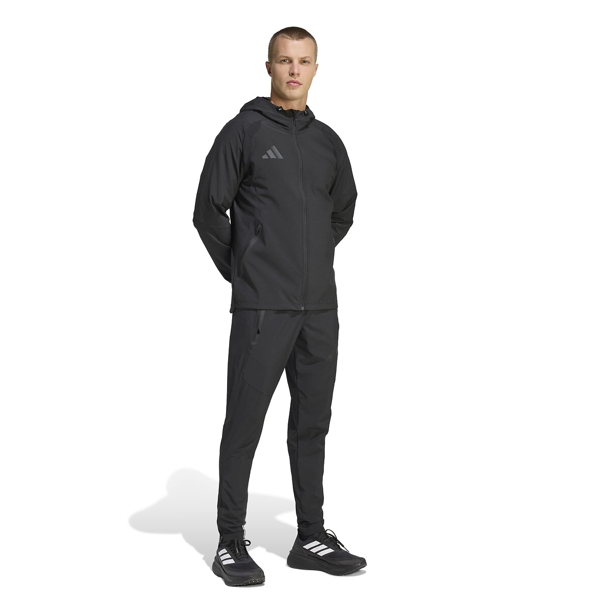 Pantalon d'entraînement de football noir, adidas Performance