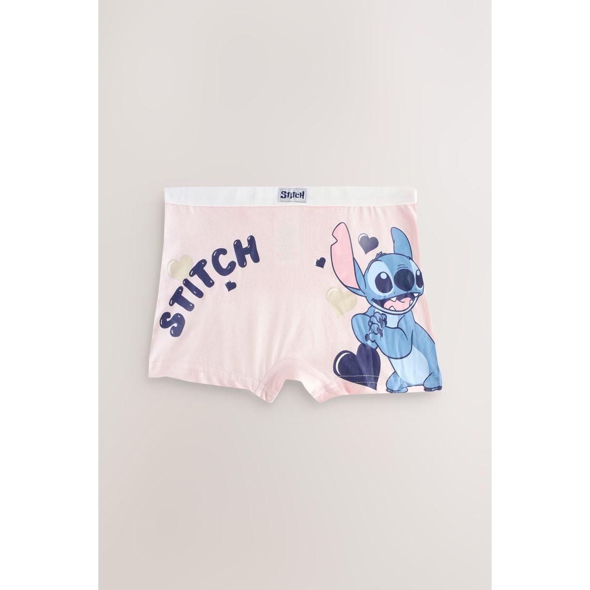 Short disney stitch et angel, lot de 5 rose/bleu, NEXT