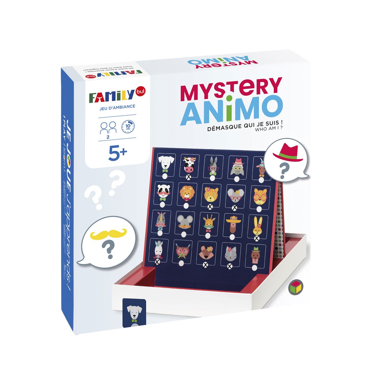 Jeu de société Mystery animo blanc, OXYBUL