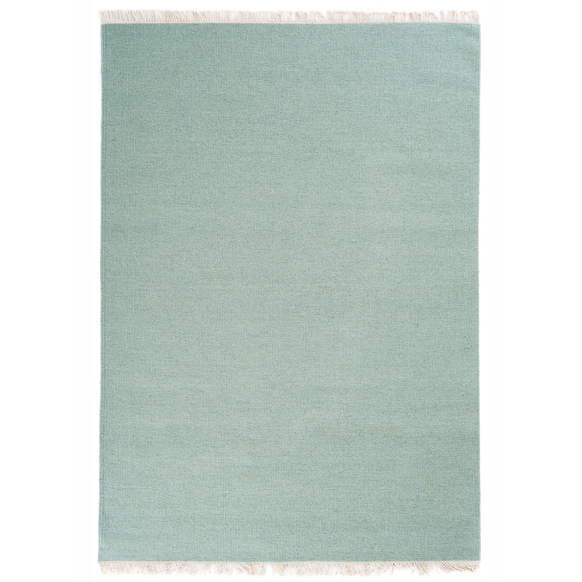 Tapis kilim fait main en laine motif uni LYN12 BAYA IBAY gris souris, UN AMOUR DE TAPIS