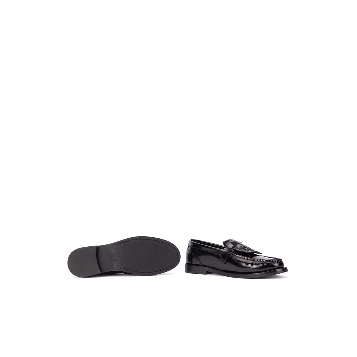 Mocassins cuir Settala black, MARTINELLI