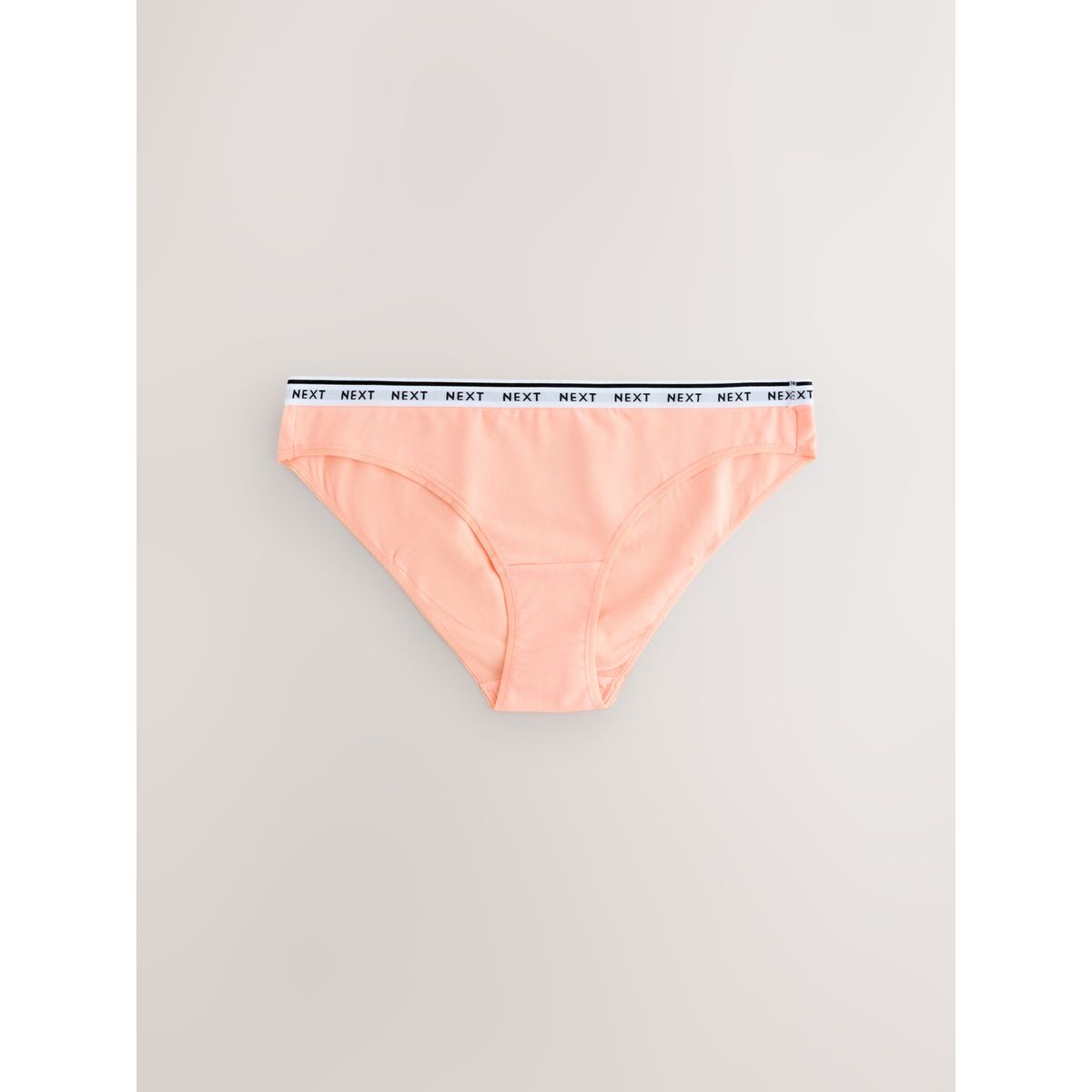 Culotte en coton à logo, lot de 10 orange/blanc, NEXT