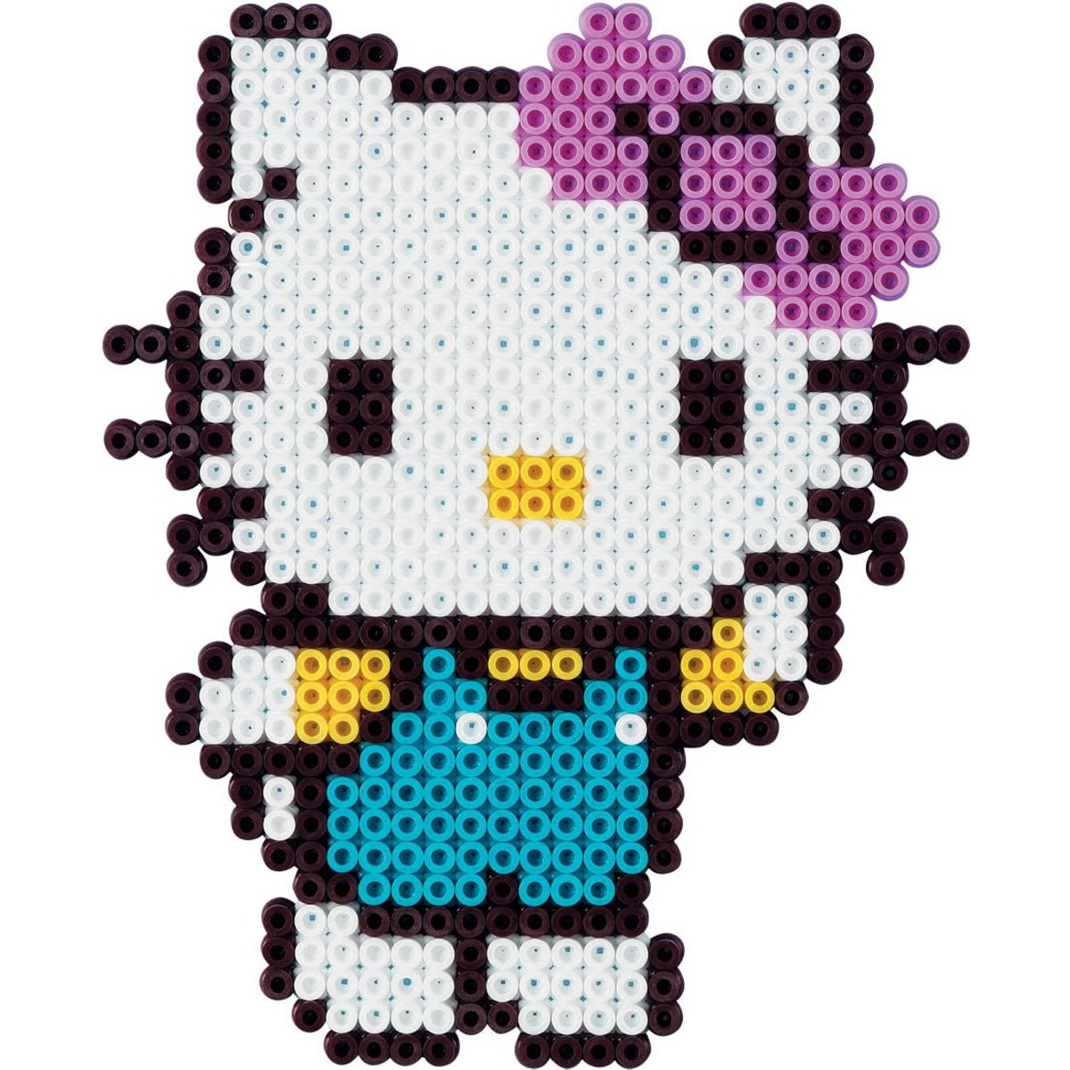 Sachet 1000 perles plastique noir, HAMA