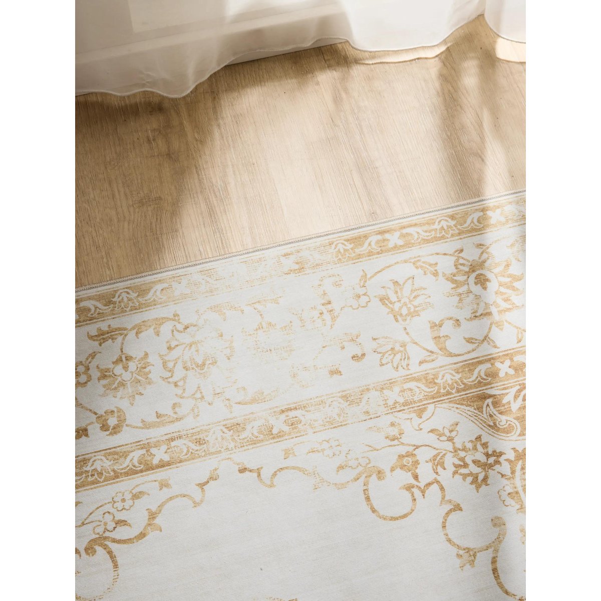 Tapis de couloir GEORGE crème/jaune, BENUTA