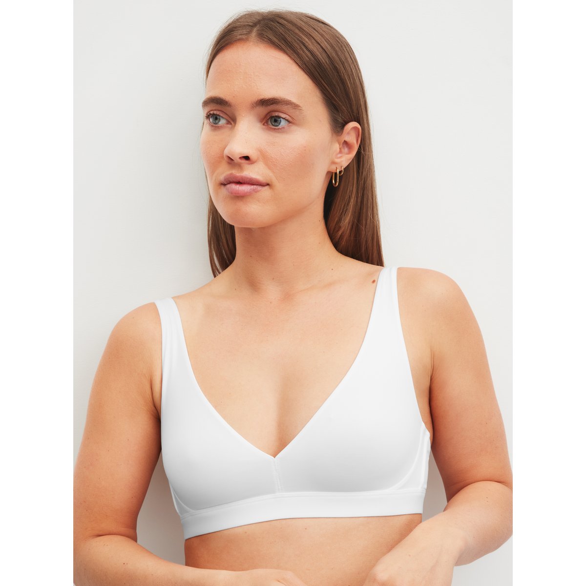 Soutien-gorge soft Polyamide SLEEK SKIN blanc, CALIDA