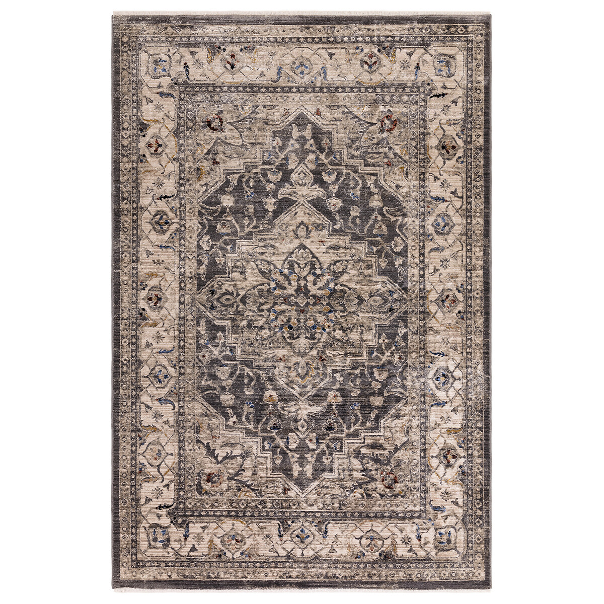 Sophisticated Vintage Medallion Rug charcoal, ÉDITÉ