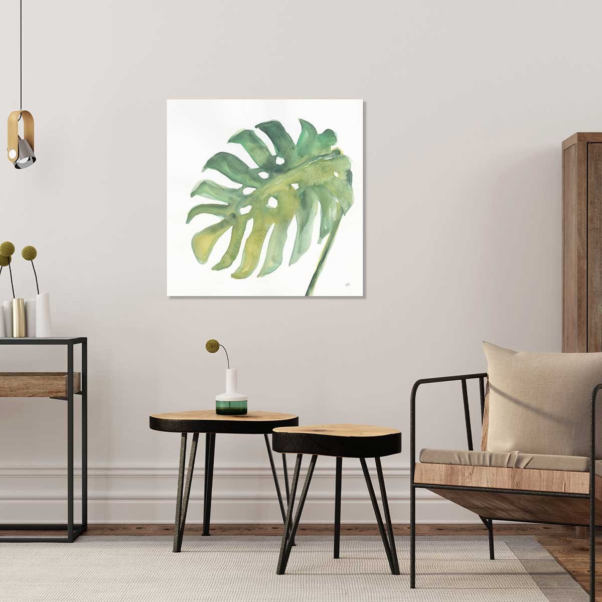 Tableau Plame watercolor tableau alu dibond, HEXOA
