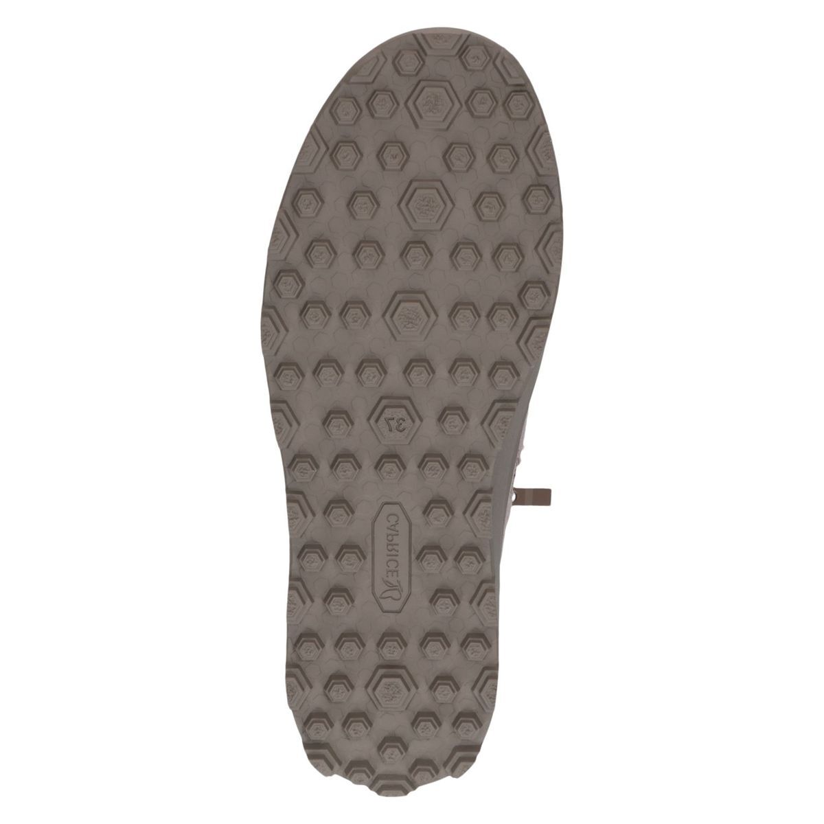 Bottine fourée marron mocca croco, CAPRICE