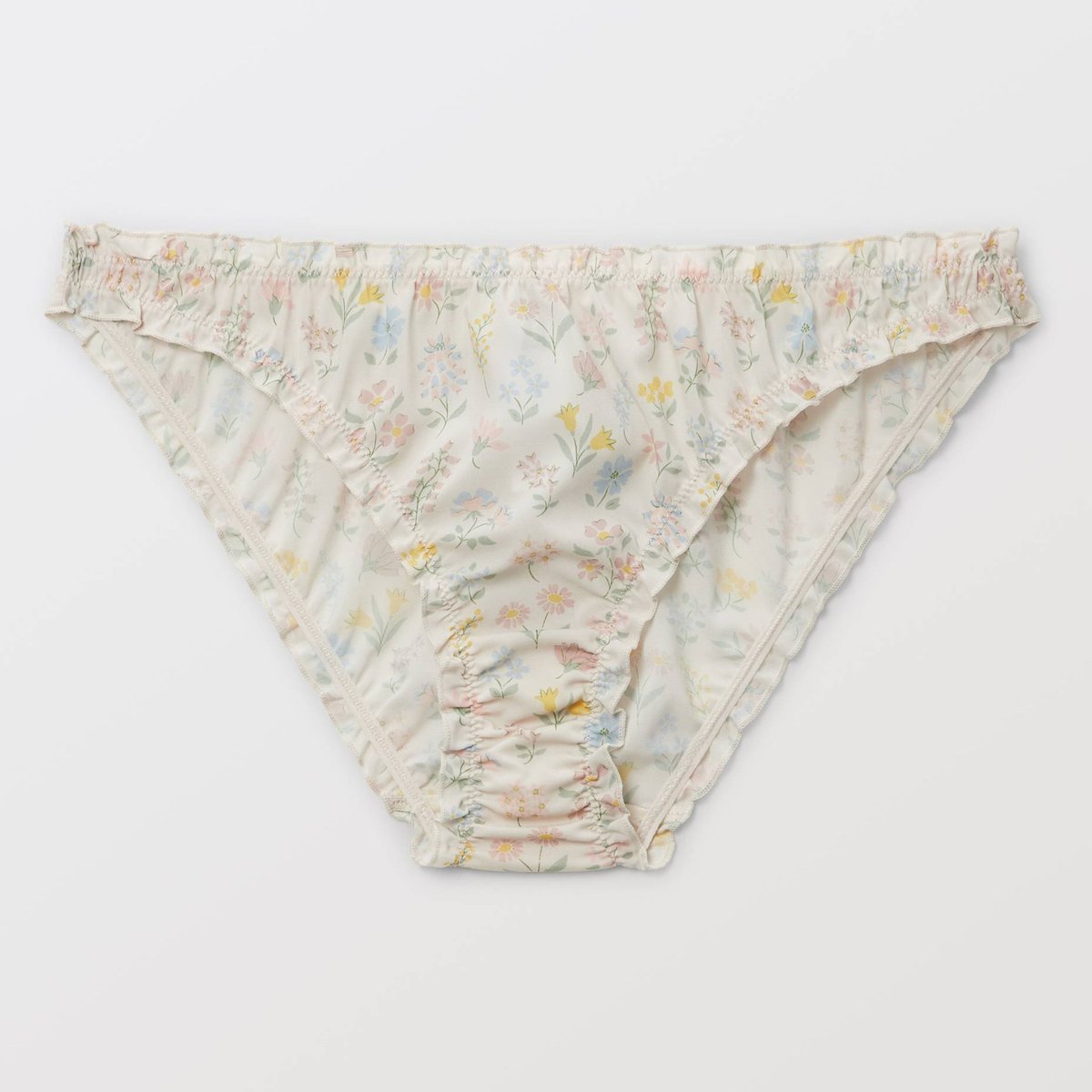Culotte froufrou CALLIE imprimé ecru, MONOPRIX