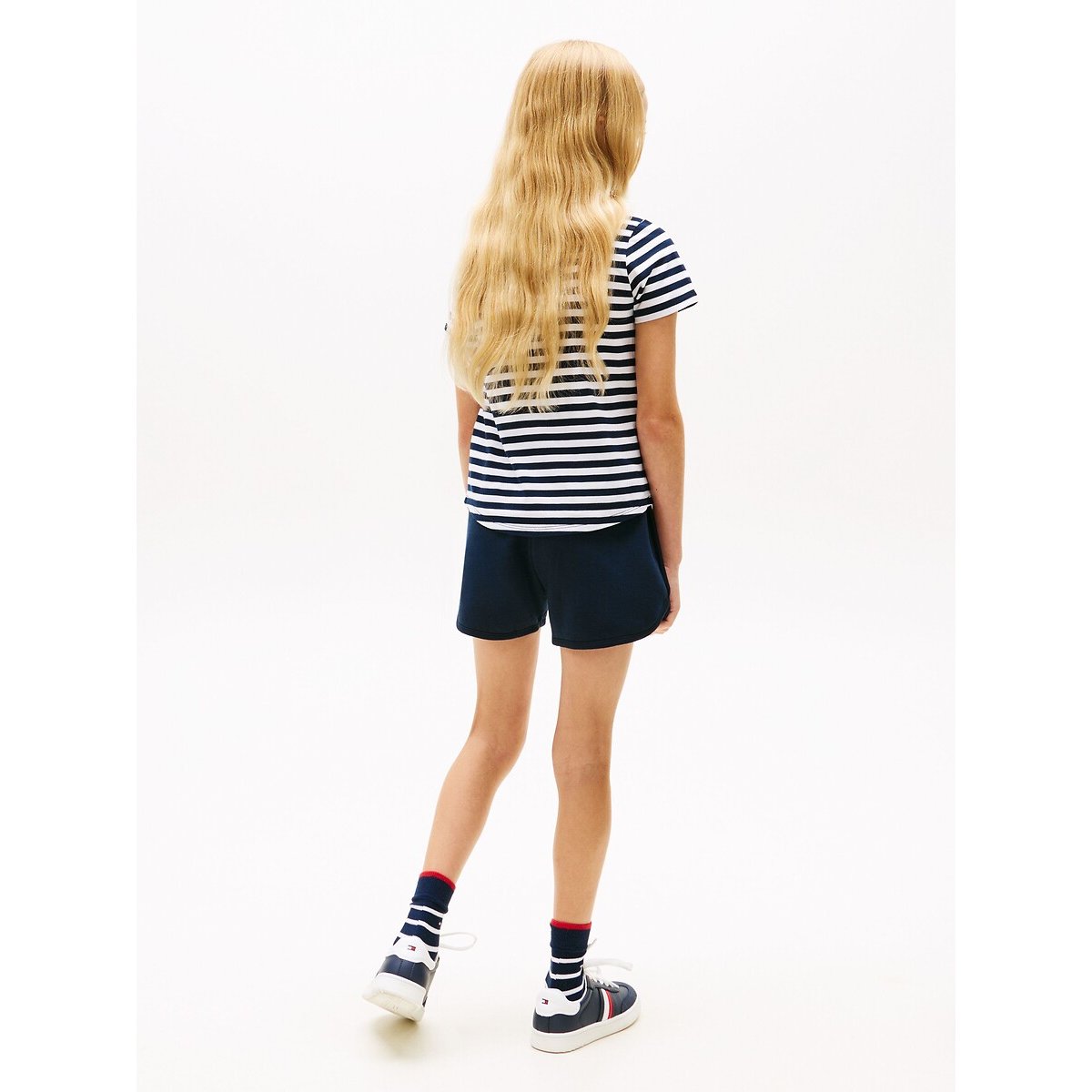 Ensemble T-shirt en short marineblauw, TOMMY HILFIGER