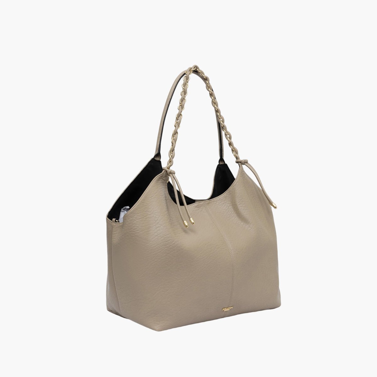 Grand sac shopper Traicy beige,doré, LOLLIPOPS