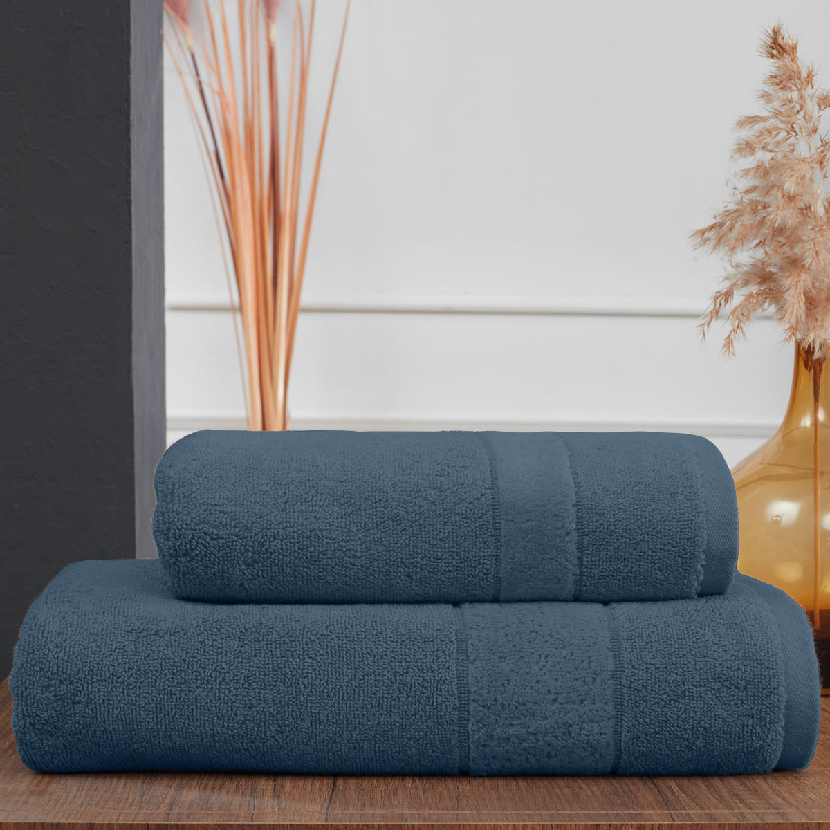 Ensemble de bain 2 pièces 650 g/m² CALIFORNIA denim, SENSEI MAISON