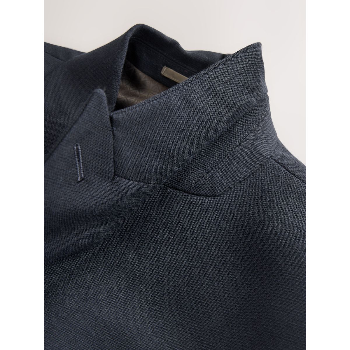 Blazer regular leomaster à boutonnage croisé Signature bleu marine, NEXT