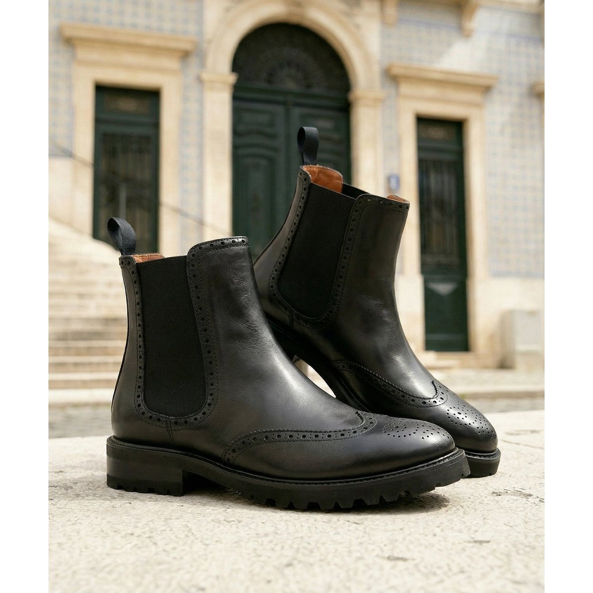 Bottines CHARLIE noir, FINSBURY