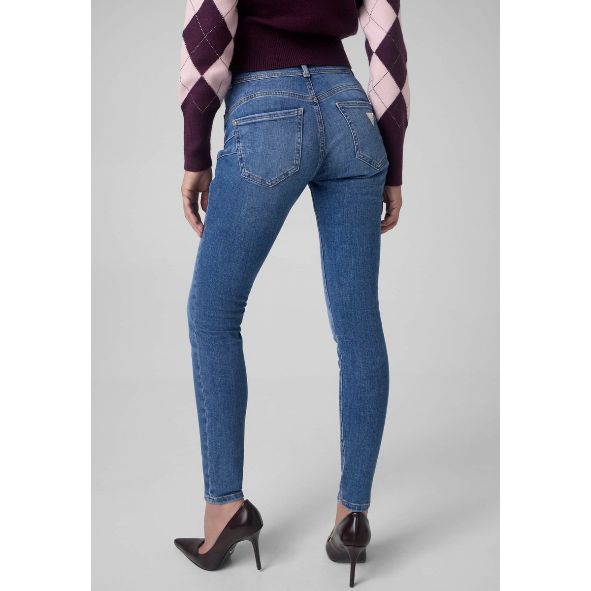 Jeans Remodelants bleu, GUESS