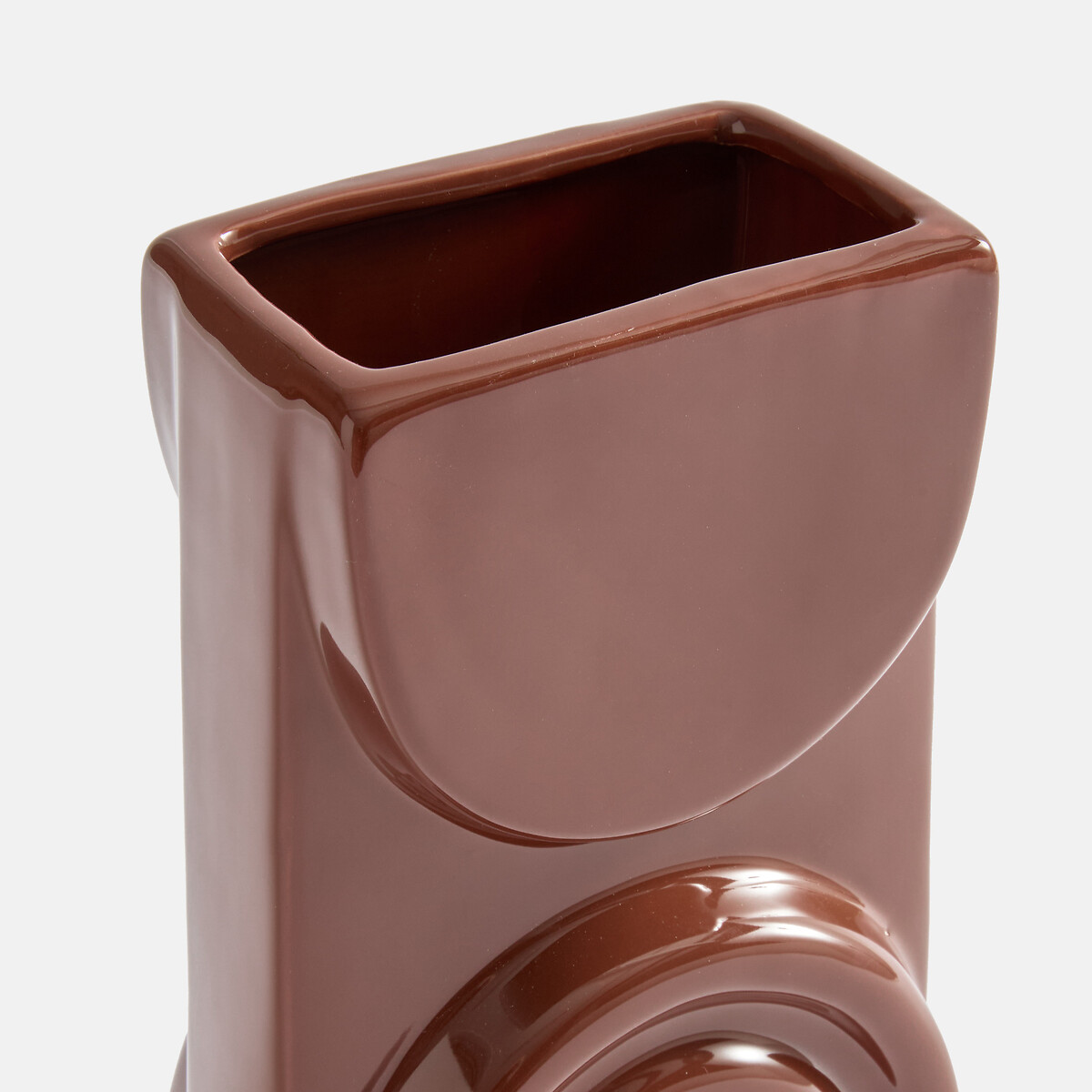 Vase en céramique, hauteur 20 cm, TOPIA brun, LA REDOUTE INTERIEURS