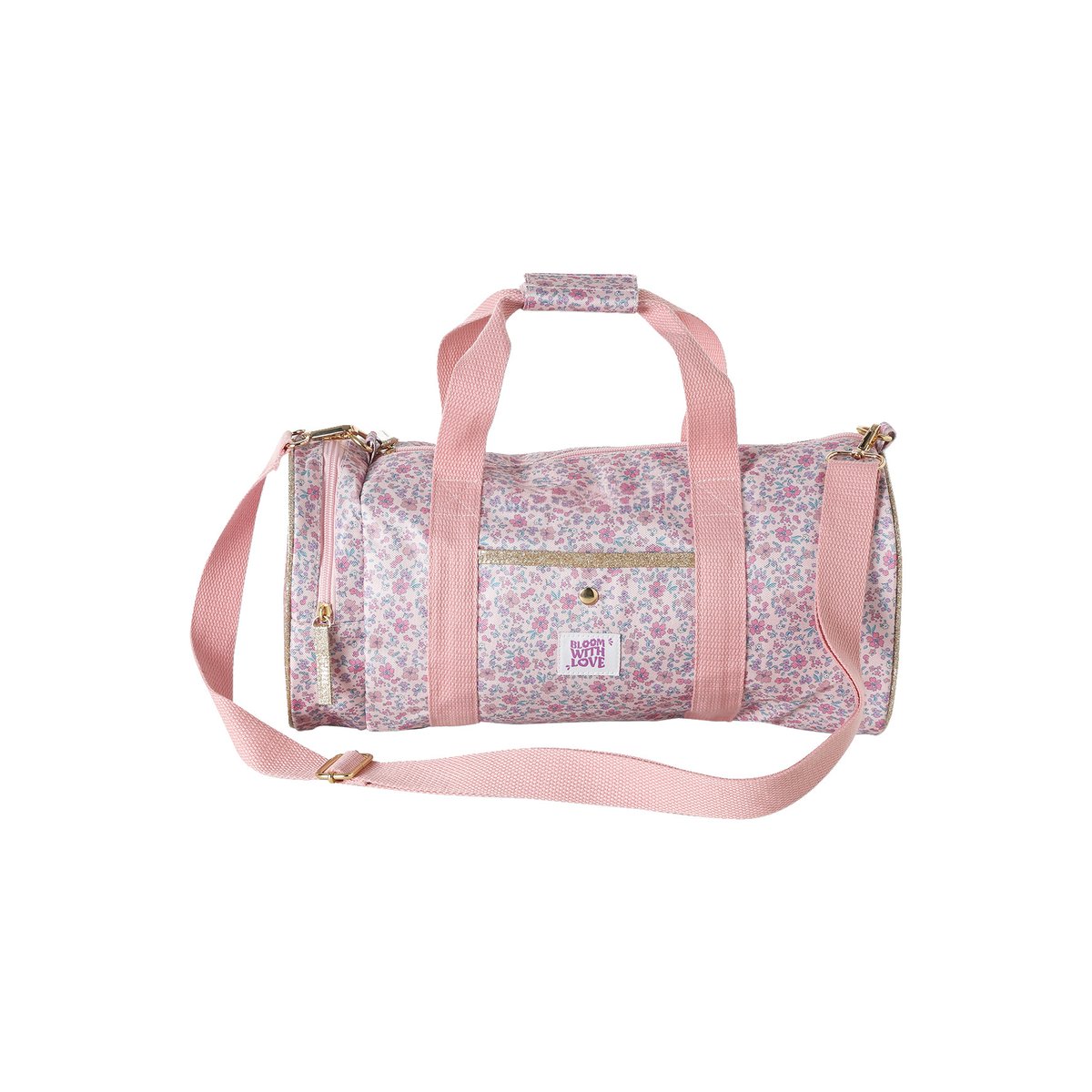 Sac de sport polyester rose dragée, VERTBAUDET