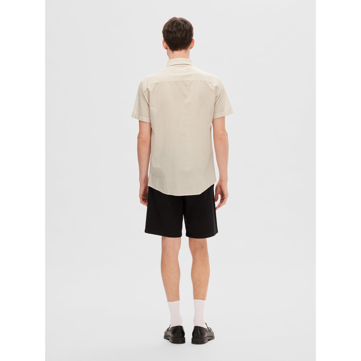 Chemise À Manches Courtes pure cashmere 1, SELECTED