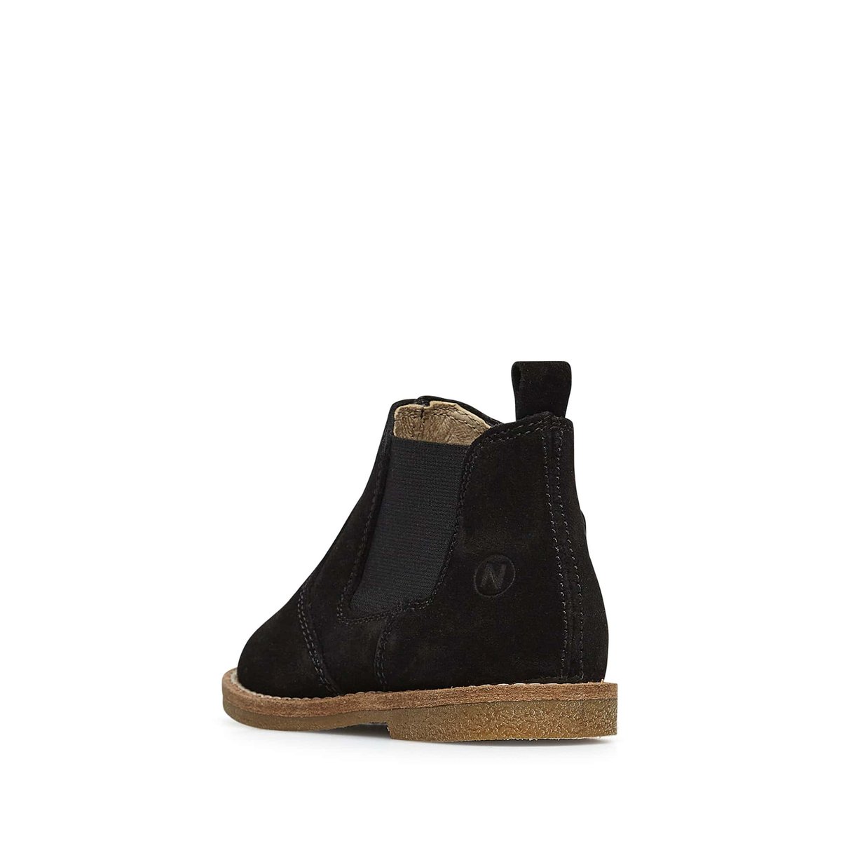 Chelsea boots en suède avec fermeture éclair ARTHUR noir, NATURINO