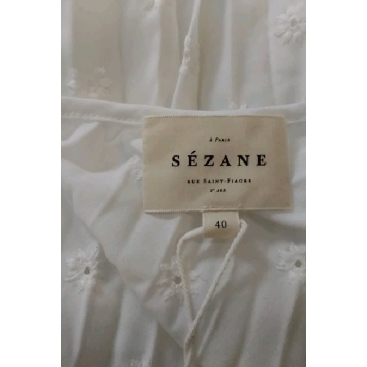 Blouse - Très Bon État blanc, SEZANE