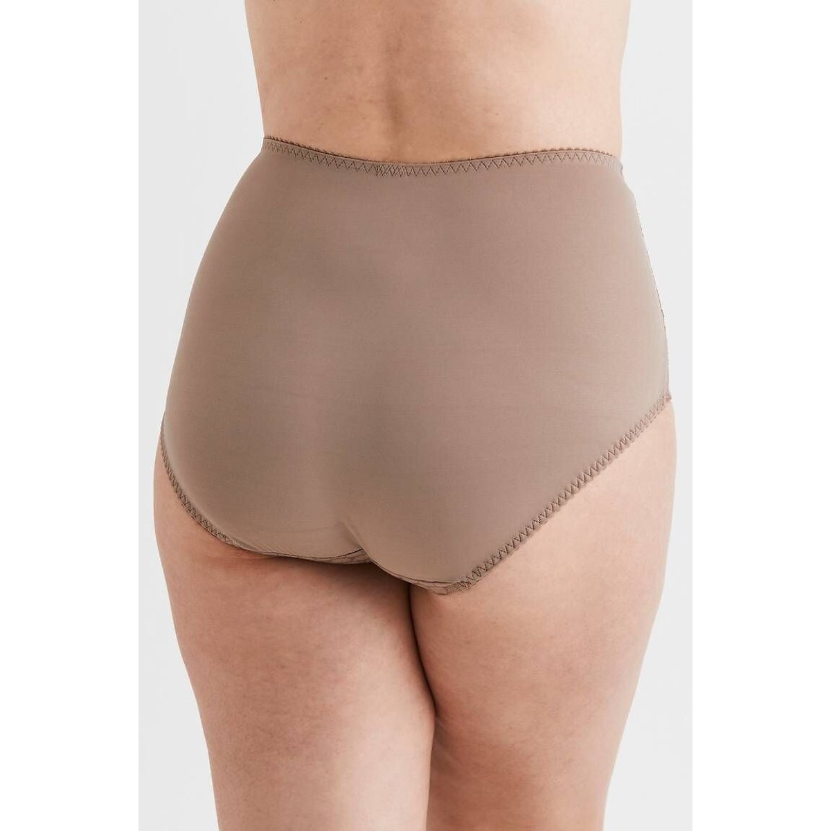 Culotte effet ventre plat Jacquard Lace taupe, MISS MARY OF SWEDEN
