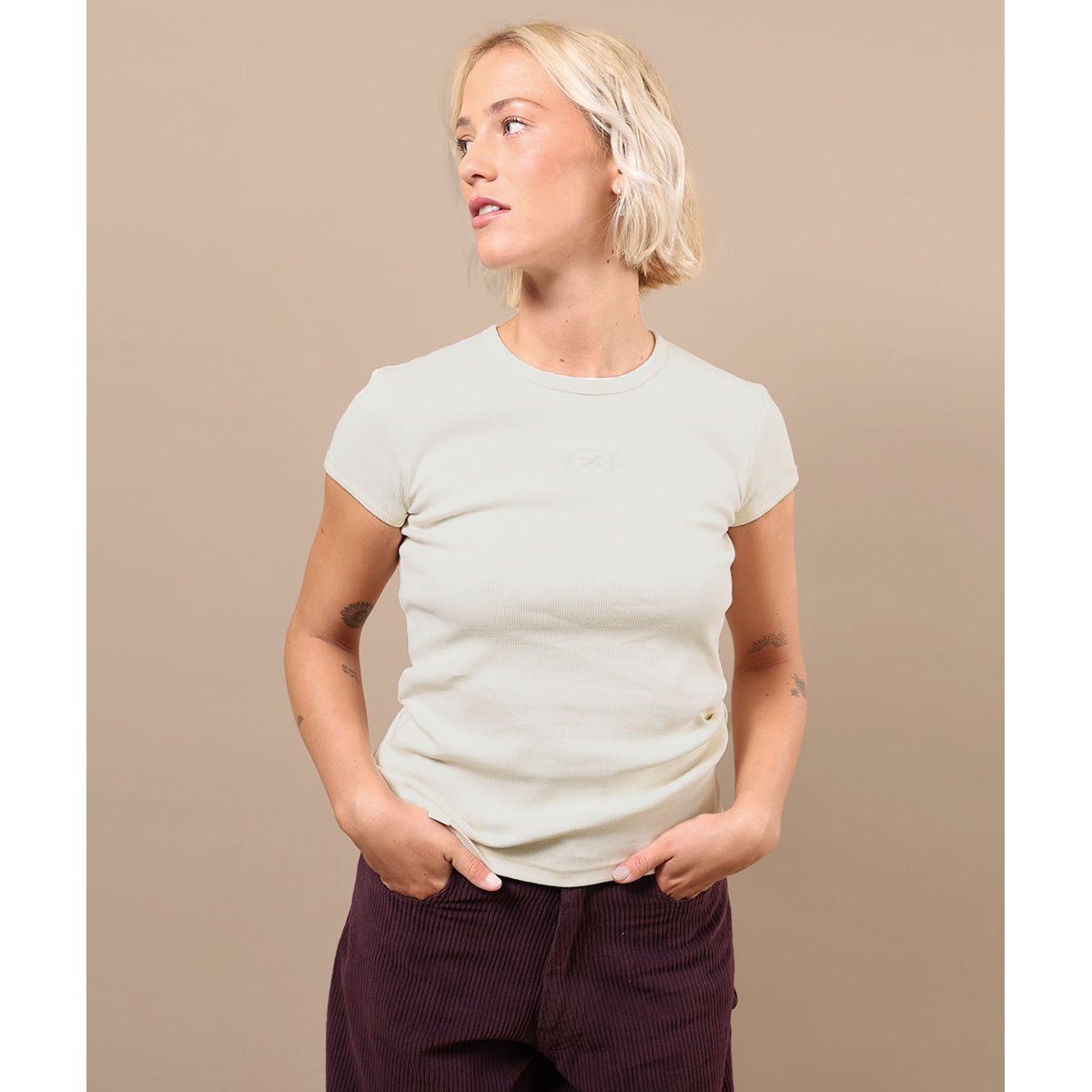 Tee-shirt manches courtes HARTLEY snow, OXBOW