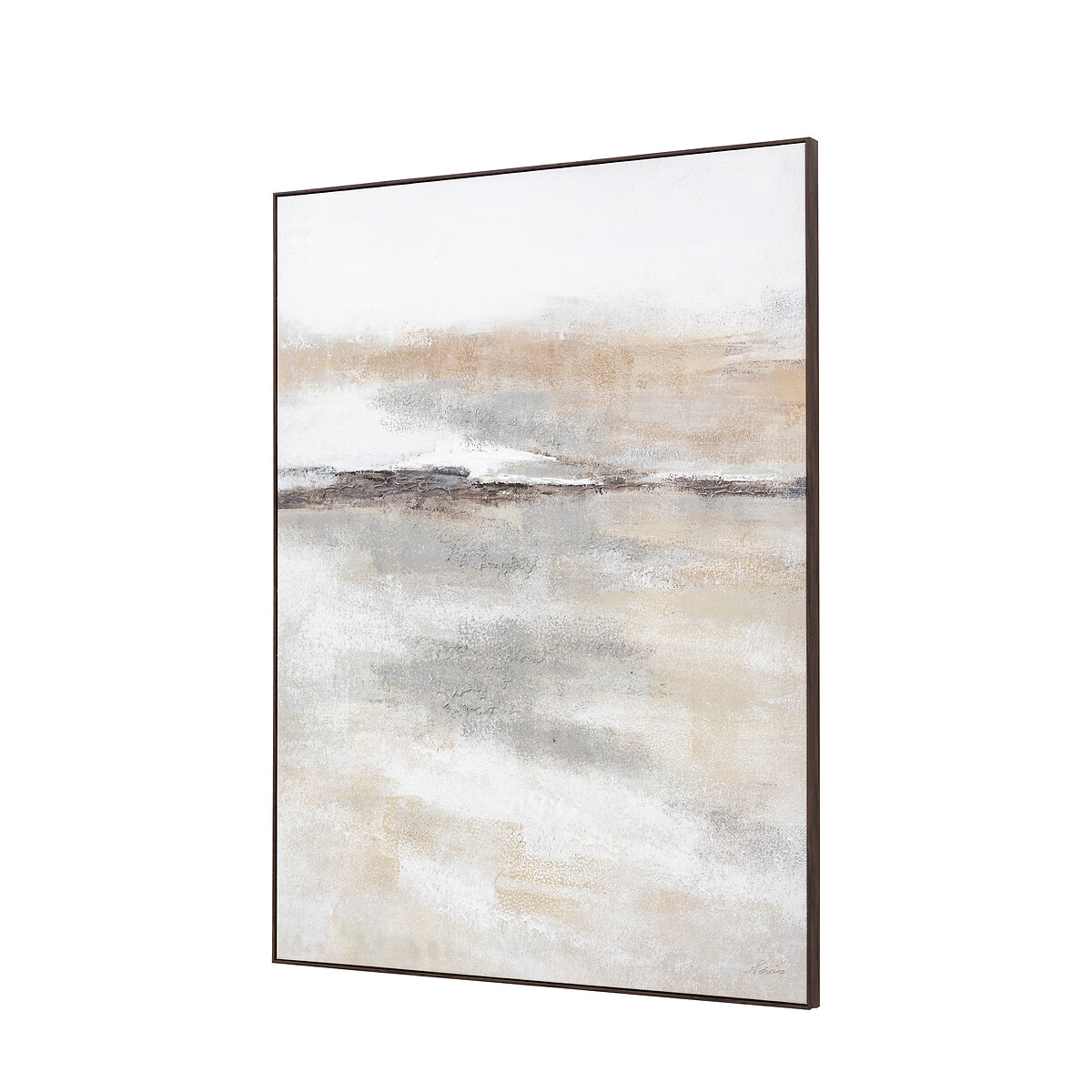 90x120cm Drift Framed Canvas natural, ÉDITÉ