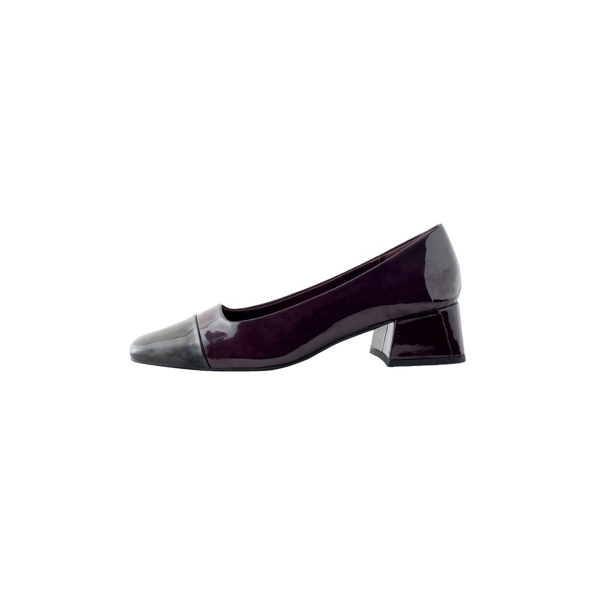 Escarpins forever comfort® à bout renforcé brevet brun chocolat, NEXT